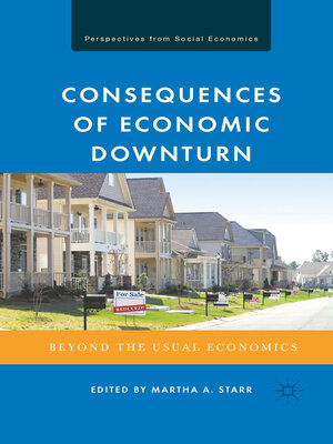 cover image of Consequences of Economic Downturn
